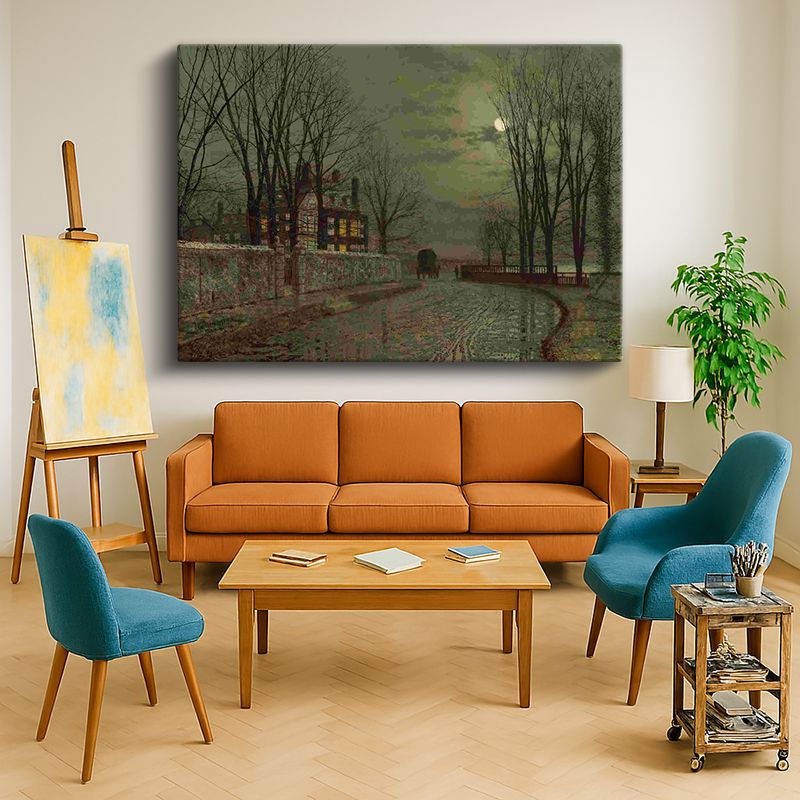 Ressam Kanvas Tablo 507